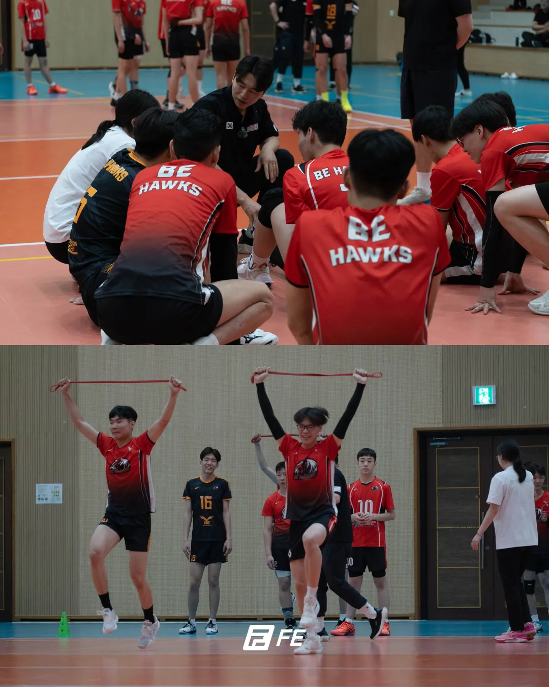 BE Volleyball academy X FETC 한국 전지훈련 4