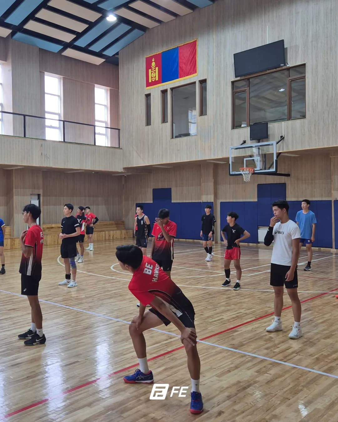 BE Volleyball academy X FETC in Mongolia 3