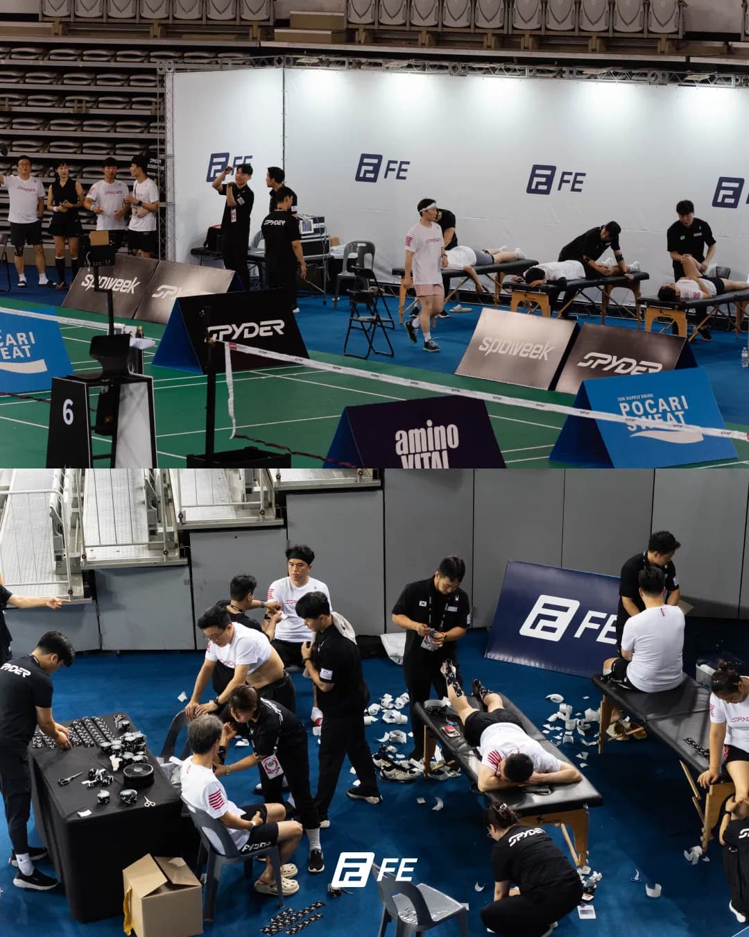 2025 SUPER SIRIES BADMINTON X FETC 컨디셔닝 부스 참여 2